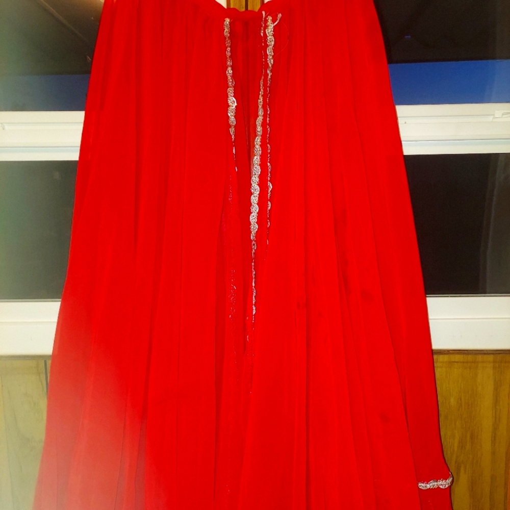 Belly Dancing skirt red large